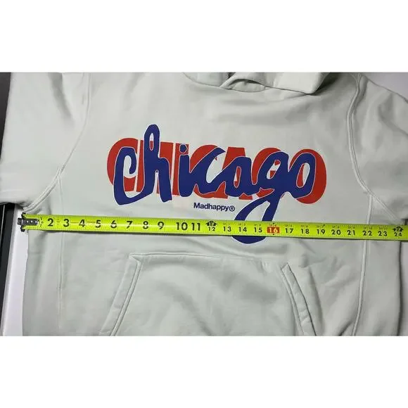 Madhappy Limited Edition Chicago Hooded Sweatshirt Size Unisex Large NWT - Picture 9 of 9
